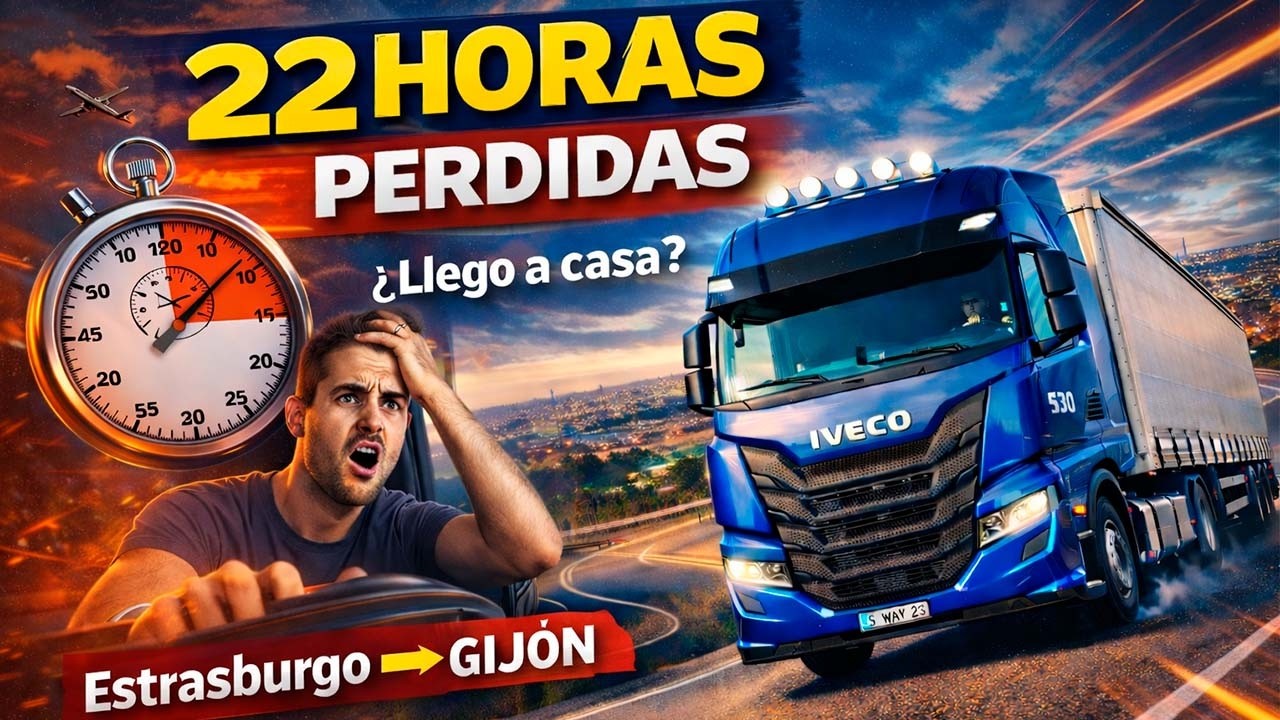 Me hicieron perder 22 HORAS… y casi no llego a casa | Estrasburgo – Gijón