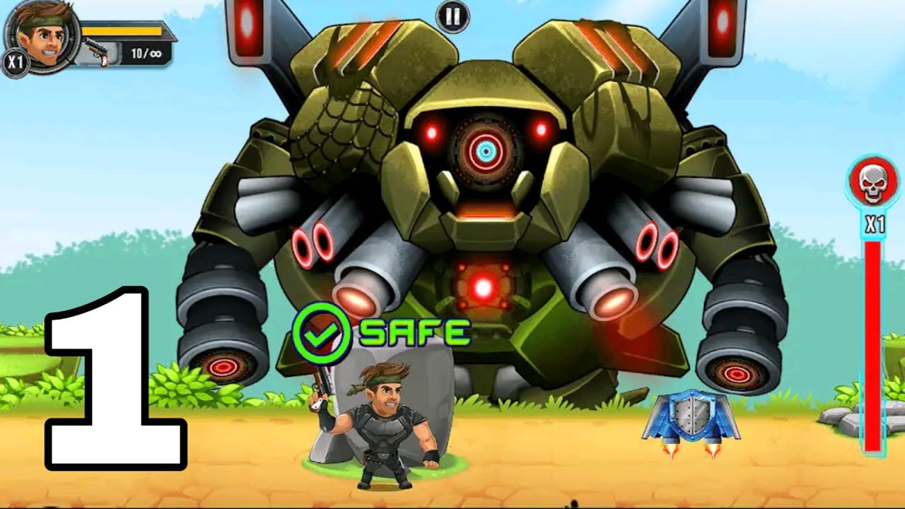 Major Militia Gameplay Walkthrough || Level 1-5 || Part 1 || {Android}