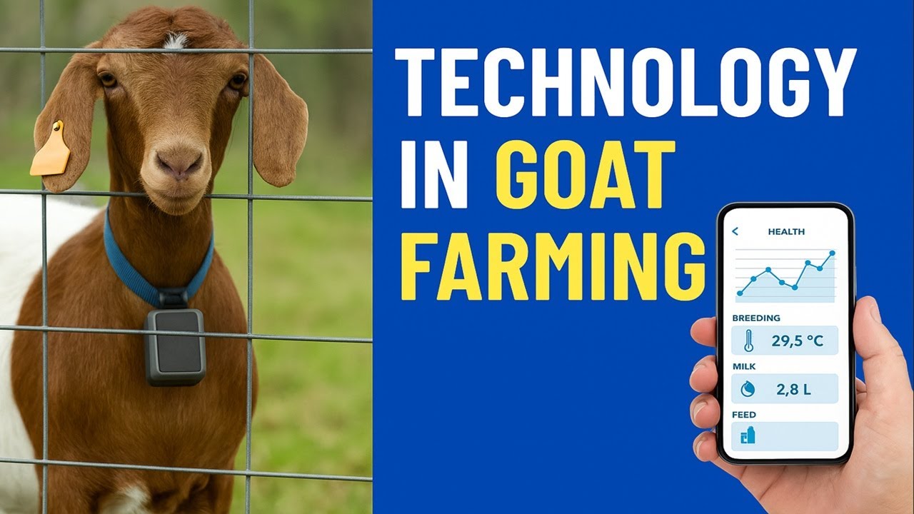 High-Tech Goat Farming: Apps, Sensors & AI Changing the Game