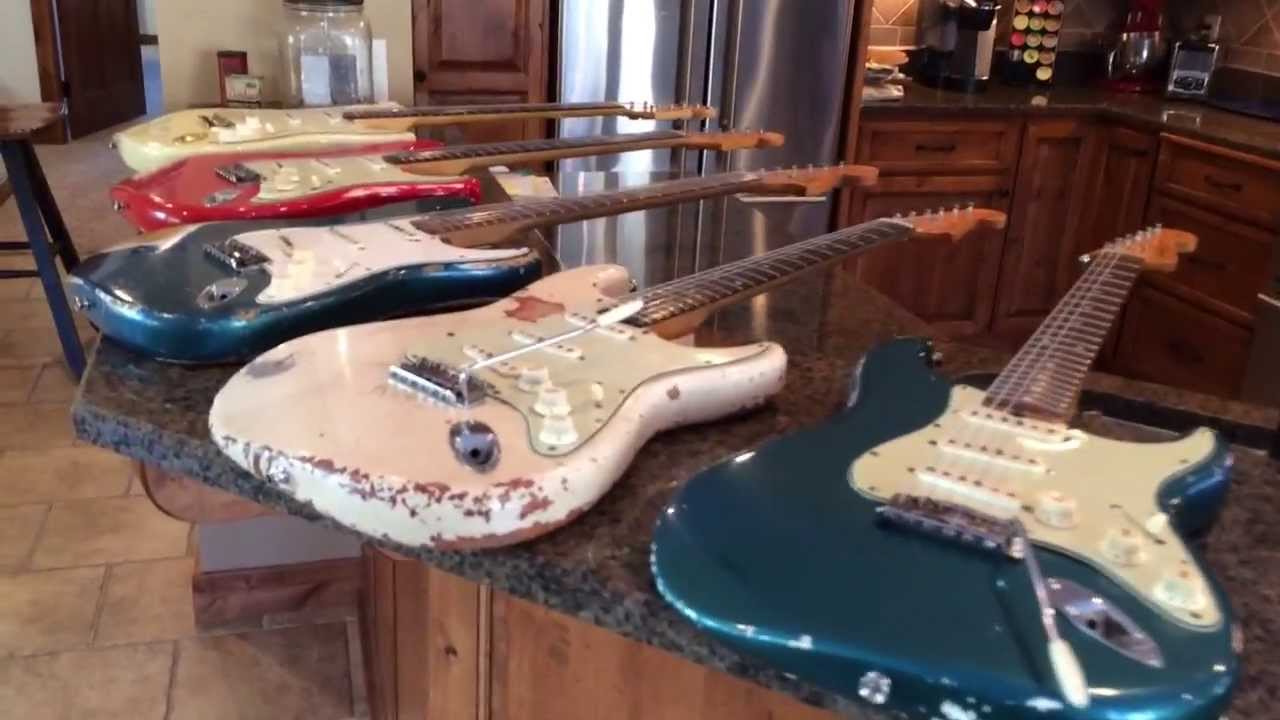 1959  1962 1963 1964 1966 PRE CBS CUSTOM COLOR FENDER STRATOCASTER WWW.EDDIEVEGAS.COM