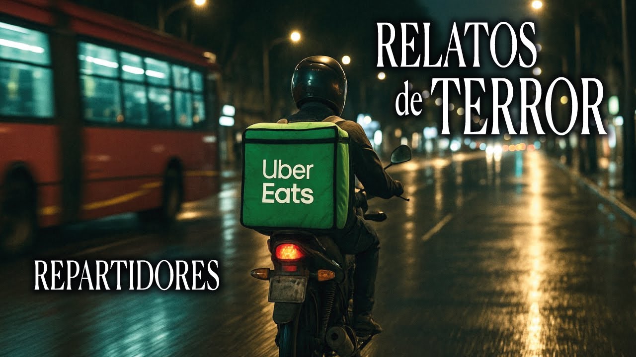 RELATOS DE REPARTIDORES DE APLICACIÓN | ESCALOFRIANTES HISTORIAS REALES DE TERROR