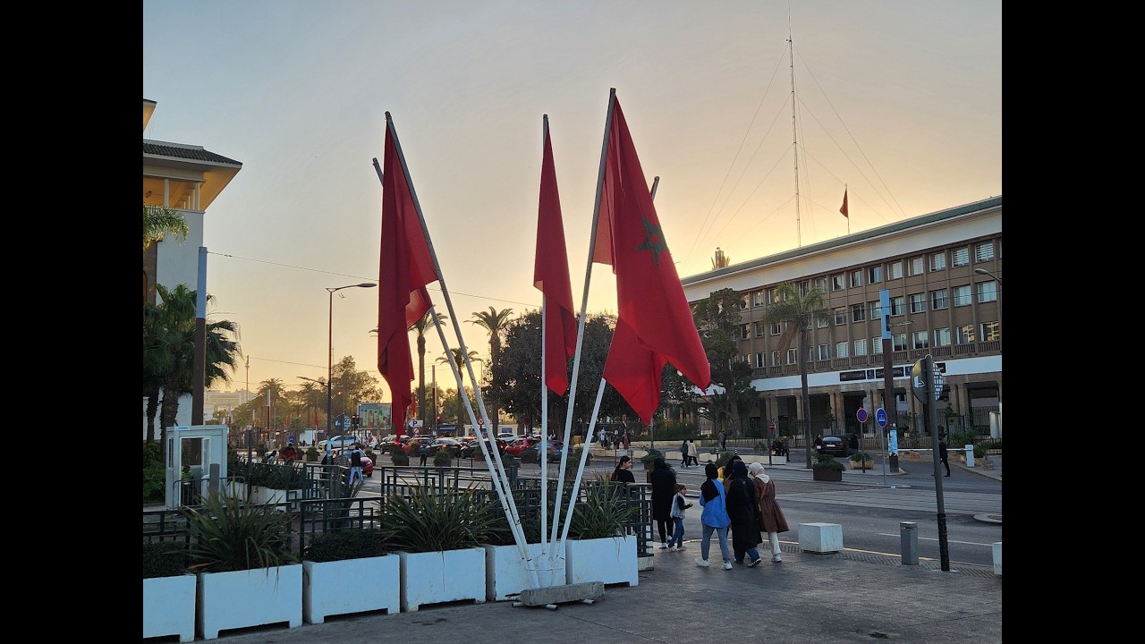 The trains from Tangier to Marrakech with a stop in Casablanca