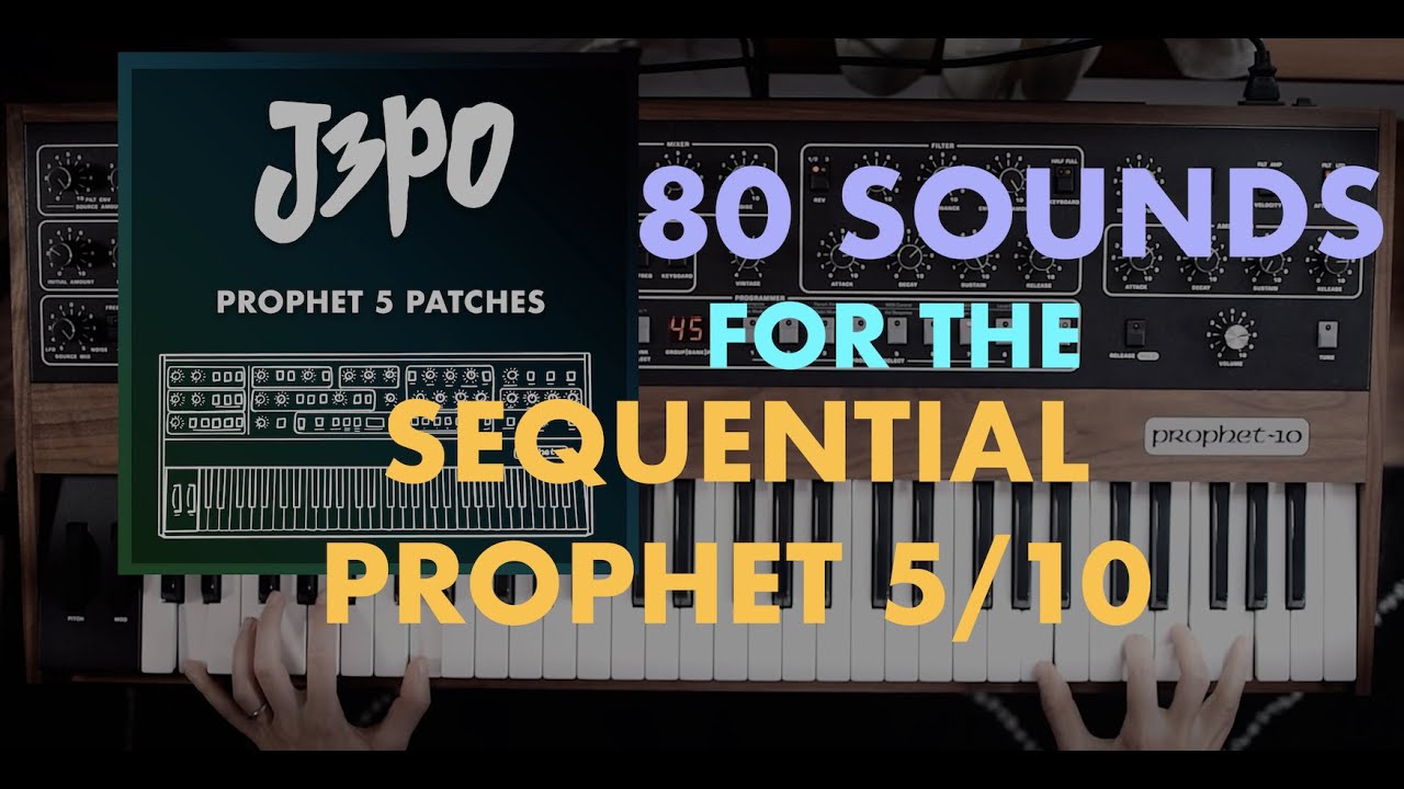 J3PO Prophet 5 Patches - Official Sounds Demo
