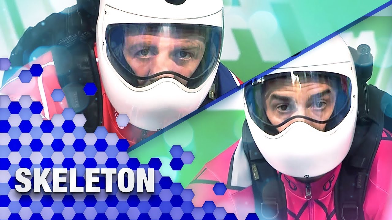 Men's Skeleton: Louie Spence Vs Mike Tindall | The Jump