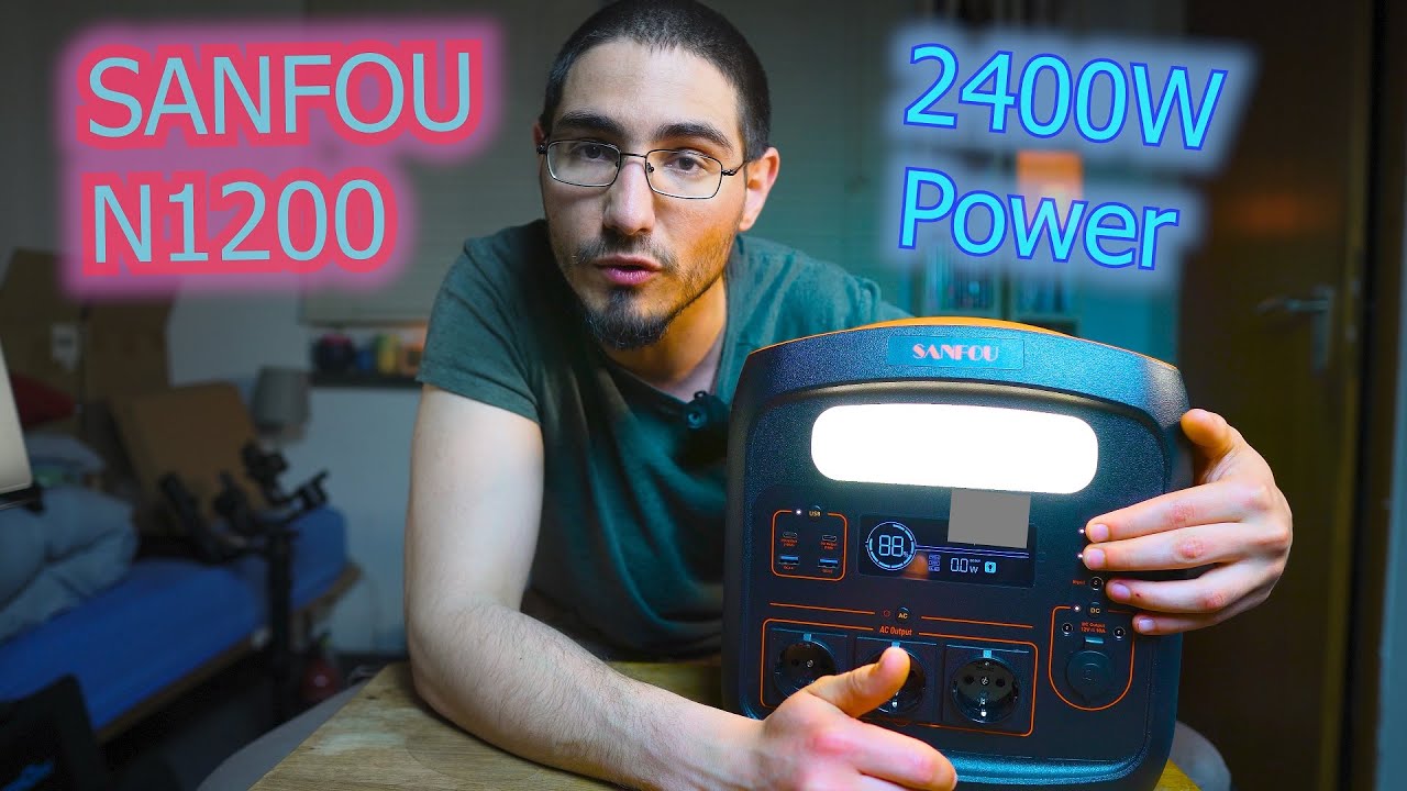 Sanfou N1200 Power Station Review / Günstiger LifePo4 Riese!
