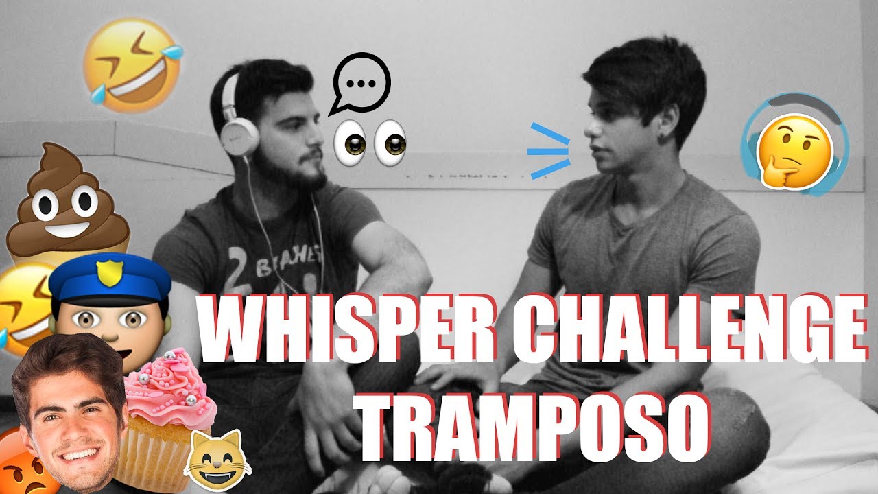 WHISPER CHALLENGE TRAMPOSO | FT ALAN  - GONZA GRAVANO