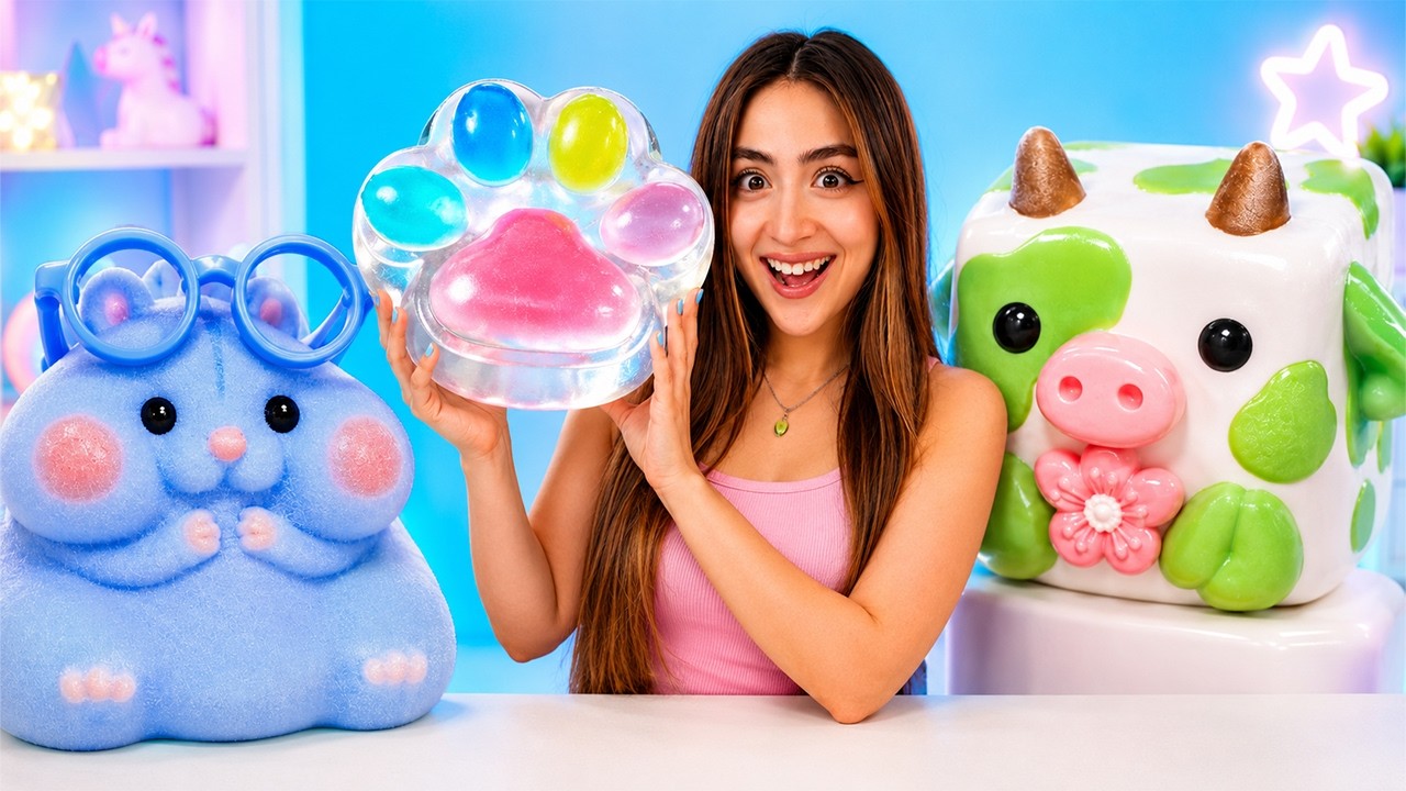 I Turned Every Viral Taba Squishy GIANT!! 😱