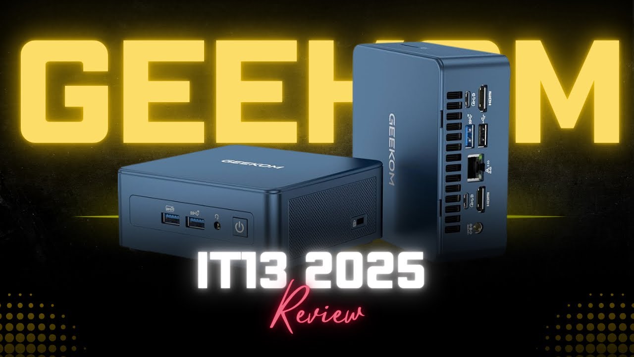🔥 I Tested the Mini PC: Geekom IT13 2025 Edition with Intel i9-13900HK &mdash; INSANE Results!