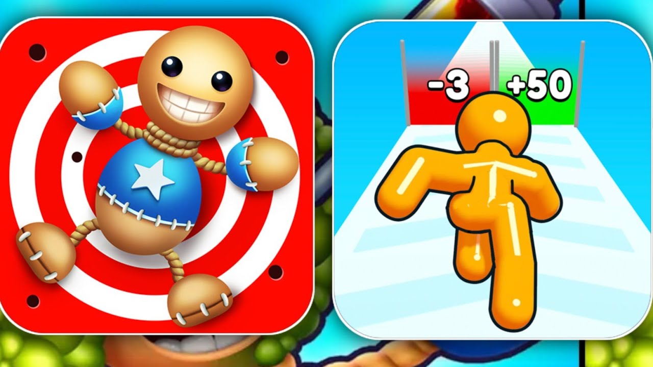 Kick The Buddy Vs Tall Man Run| Android los games| New APK update 