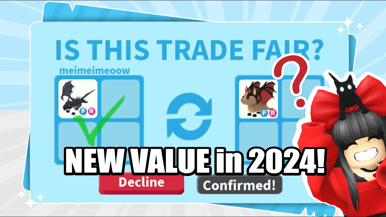 NO WAY! 😱BAT SURPASS SHADOW??? WHAT PEOPLE TRADE FOR SHADOW DRAGON IN 2024 | Adopt Me Trading
