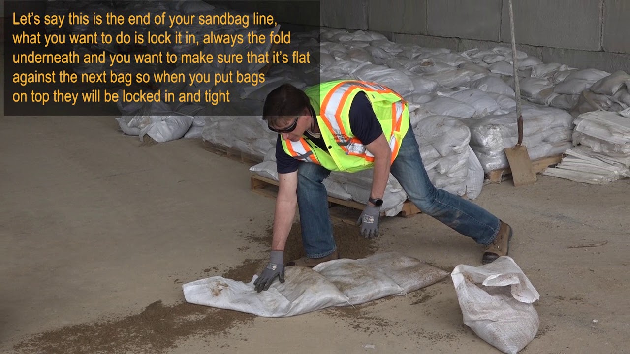 How to Fill and Stack Sandbags