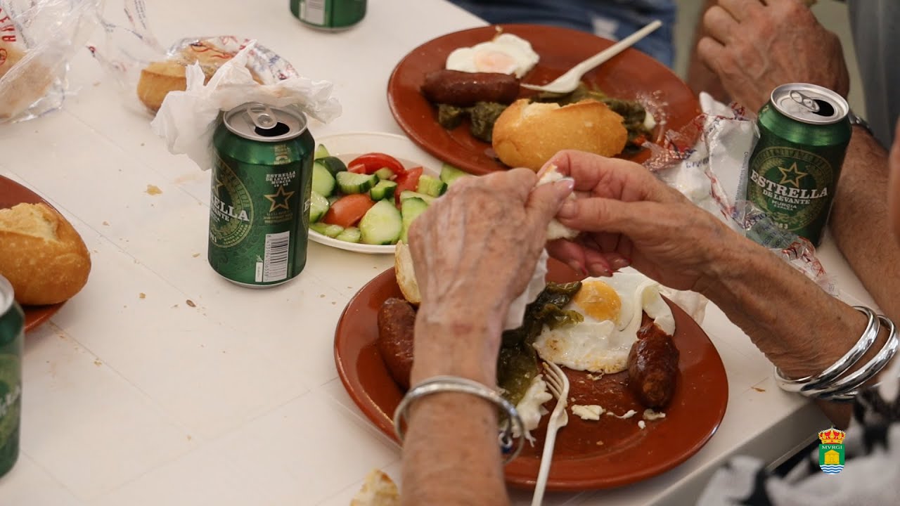‘Degustación de Huevos Fritos con chorizo’ de Santa María del Águila