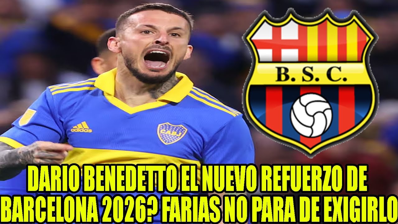 DARIO BENEDETTO EL NUEVO REFUERZO DE BARCELONA 2026? FARIAS NO PARA DE EXIGIRLO