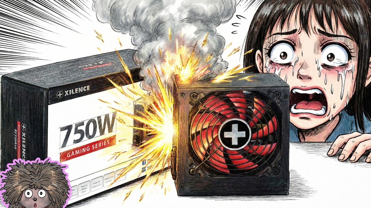 Блок питания Xilence 750w не включается игровой компьютер.