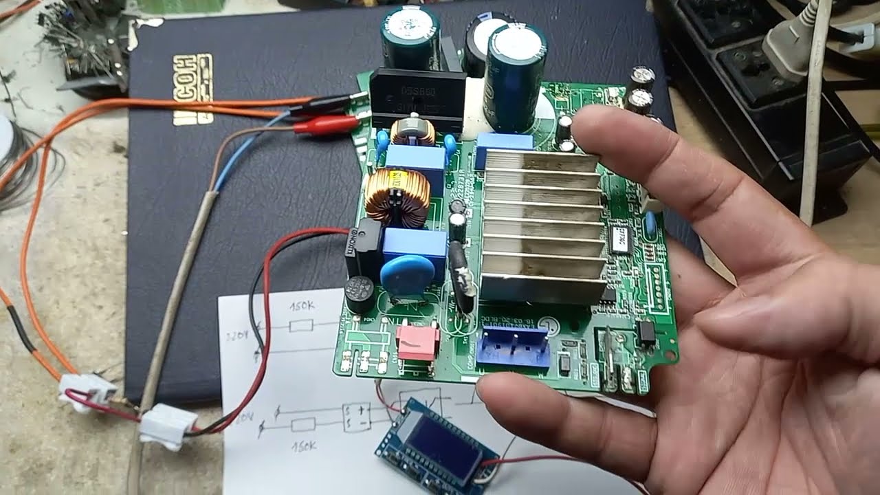Hướng dẫn chế thành mạch test lốc tủ lạnh inverter, động cơ máy giặt, motor quạt điều hòa inverter