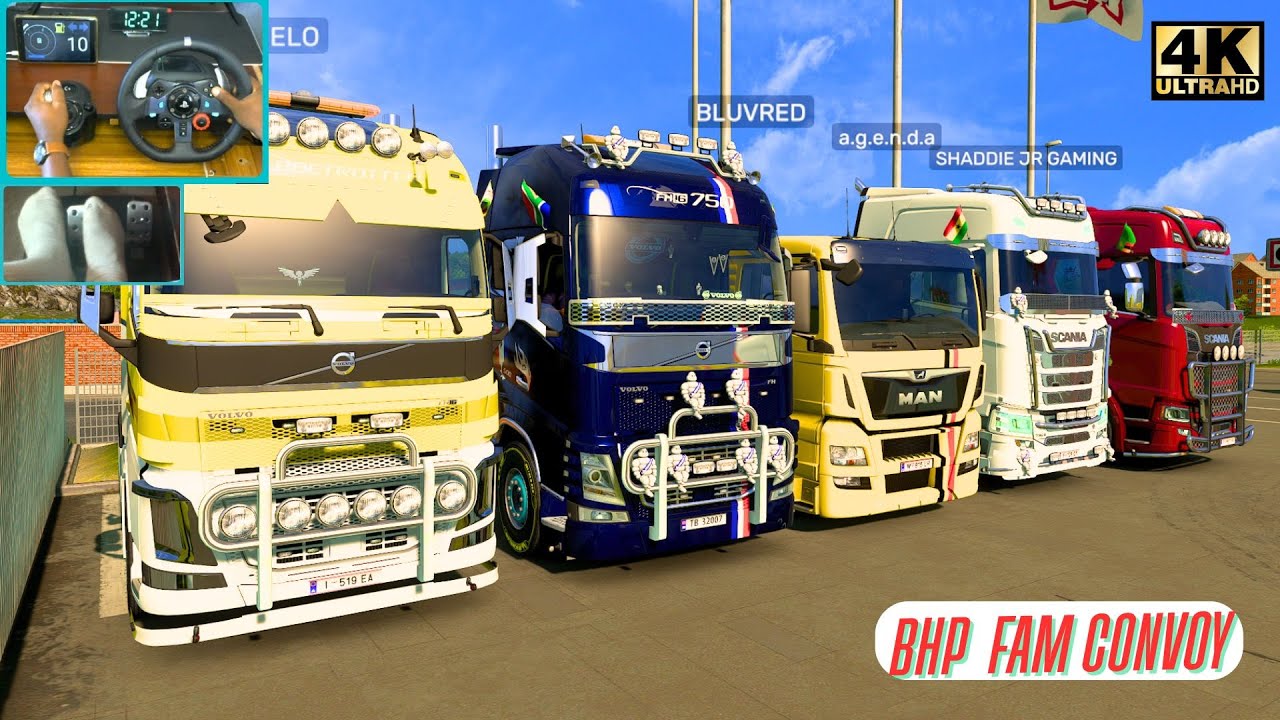 Volvo FH16 750 мощностью 1400 л. с. перевозит крупногабаритное горнодобывающее оборудование | ETS...