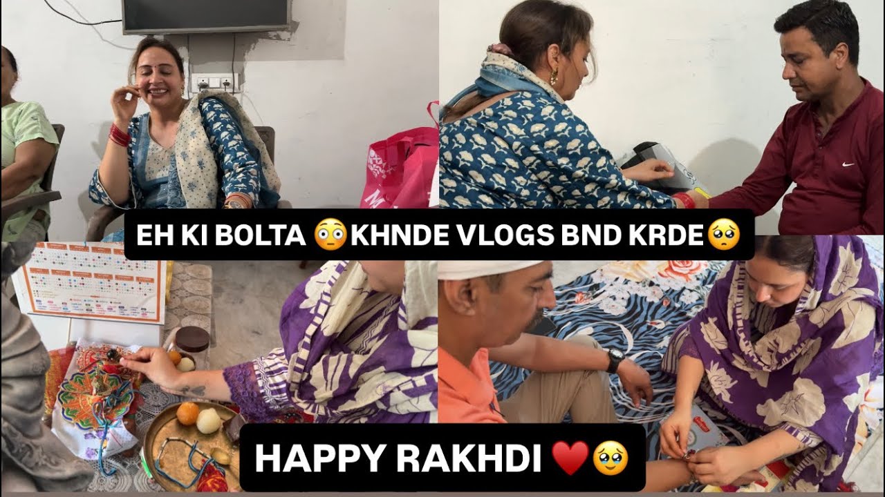 RAKHDI VLOG🥹♥️WAS A BIG DAY🎁THEY ARE MY EVERYTHING 🥲🙏