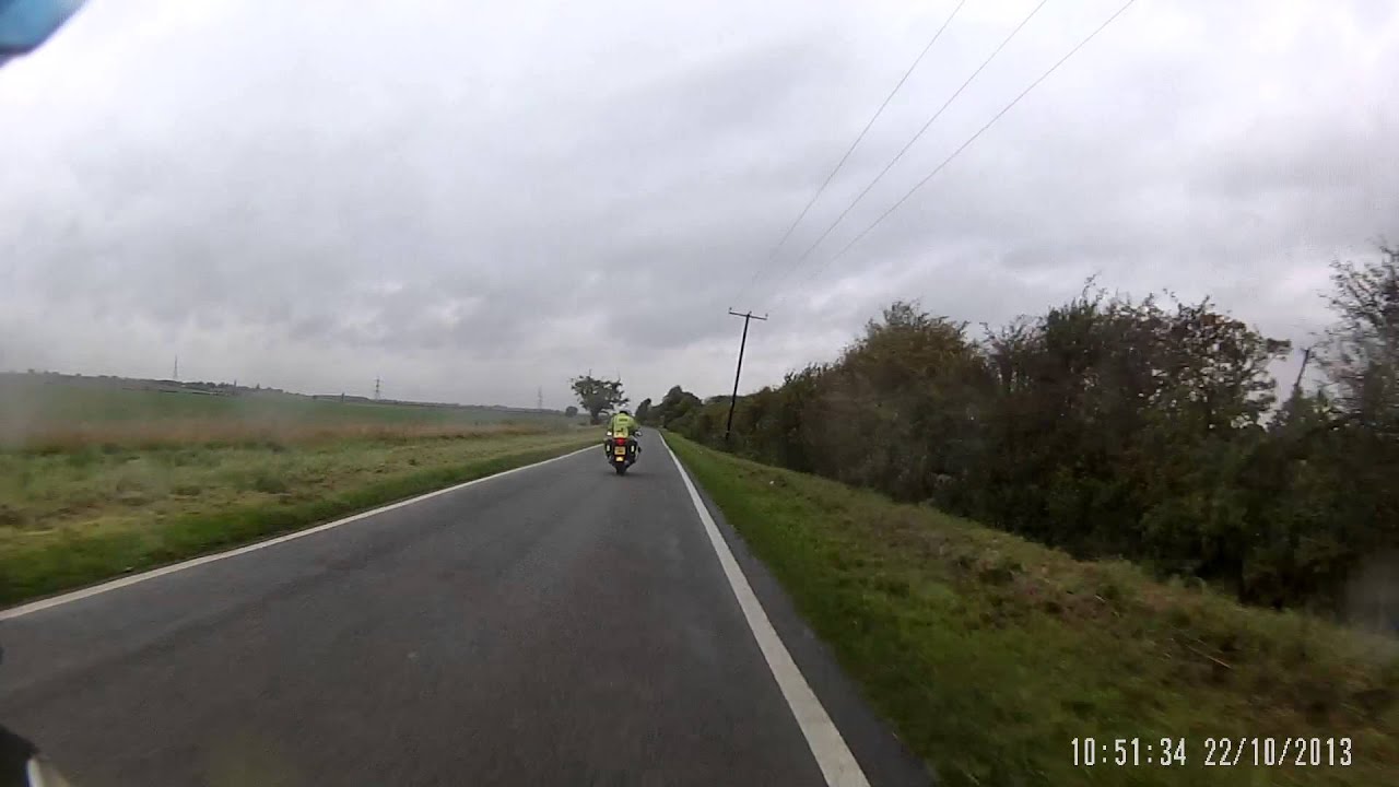 How fast can a traffic cop ride?