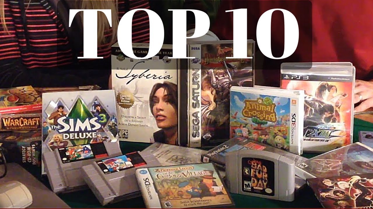 Top Ten: Video Games that Changed Our Lives + Montage (1992-2013) (Greatest Games list)