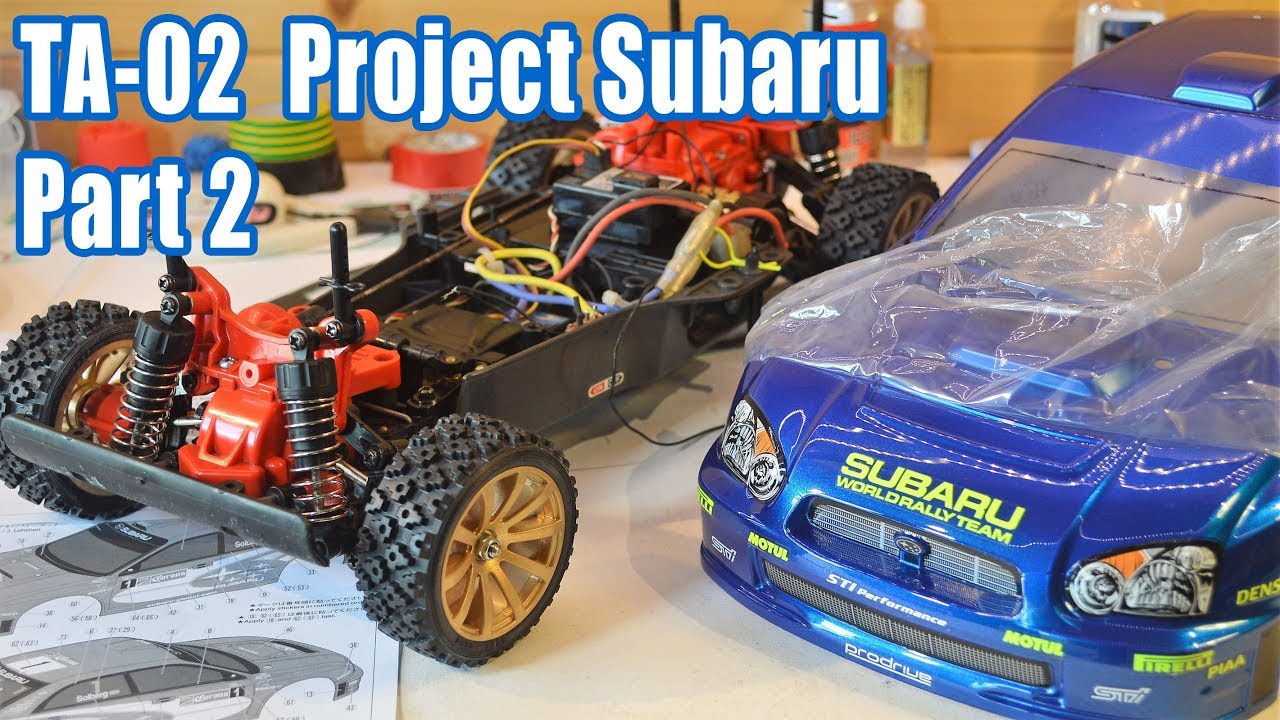 Tamiya TA-01 Project Subaru Impreza Часть 2