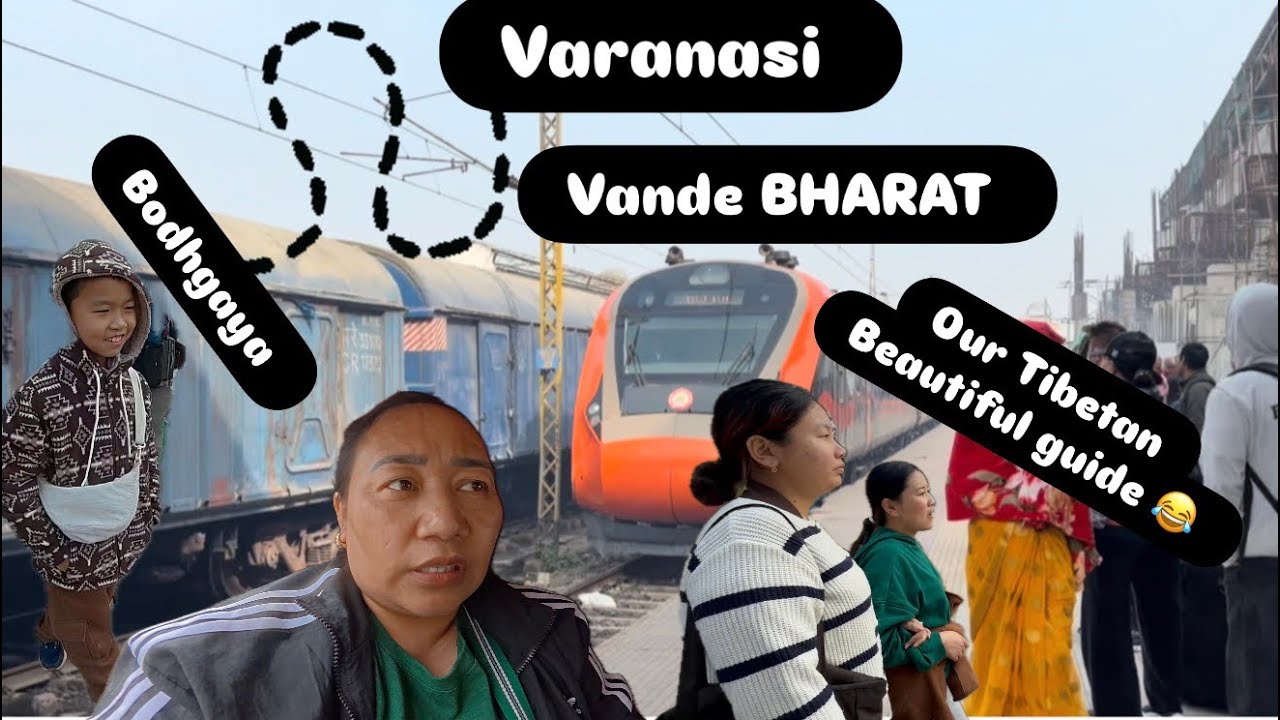 ON THE WAY TO VARANASI 🙏 LETS EXPLORE #tibetanvlogger #tibetanyoutuber 