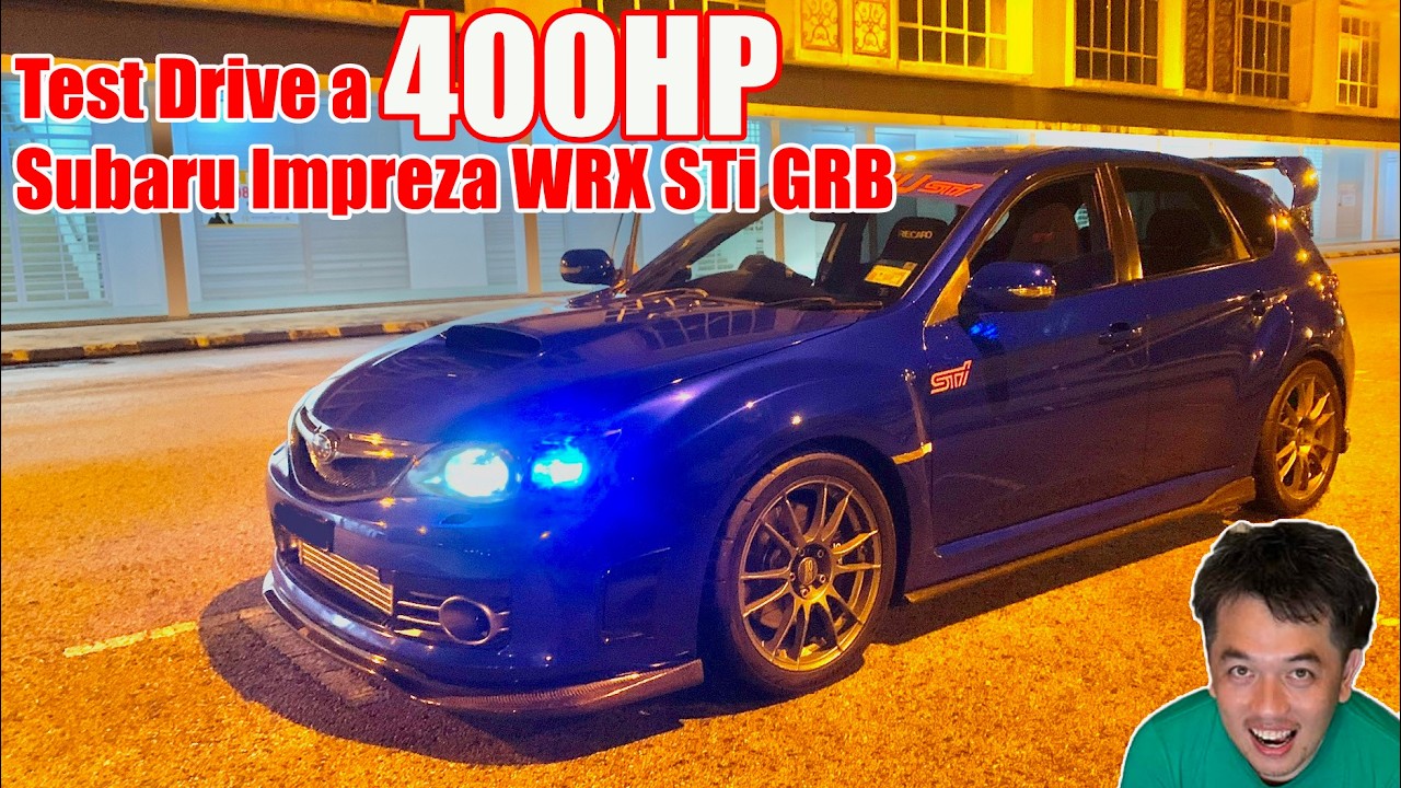 Test Drive a 400HP SUBARU IMPREZA WRX STi GRB!