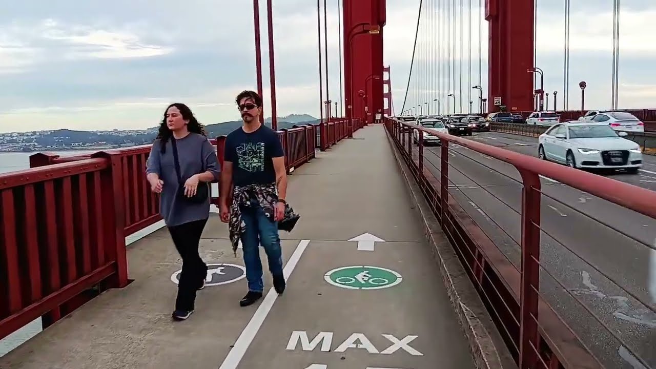 Perfect Day_ Walk Over Golden Gate #walkingtour #goldengatebridge #theflowofus