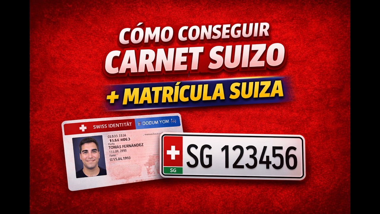 Carnet y Matrícula Suiza: ¿Cómo Hacer el Trámite Rápido y Fácil?