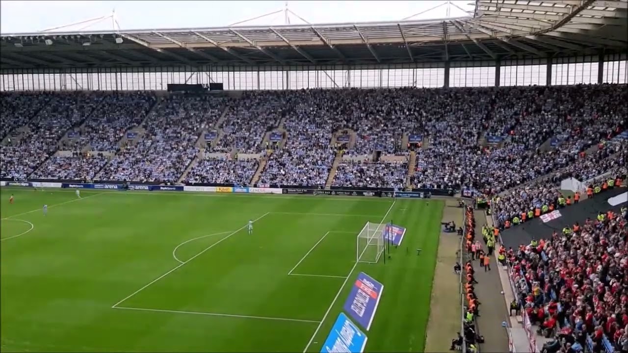 Coventry Championship Play-Off Semi-Final 1st Leg Timelapse vs Middlesbrough - 14/05/2023