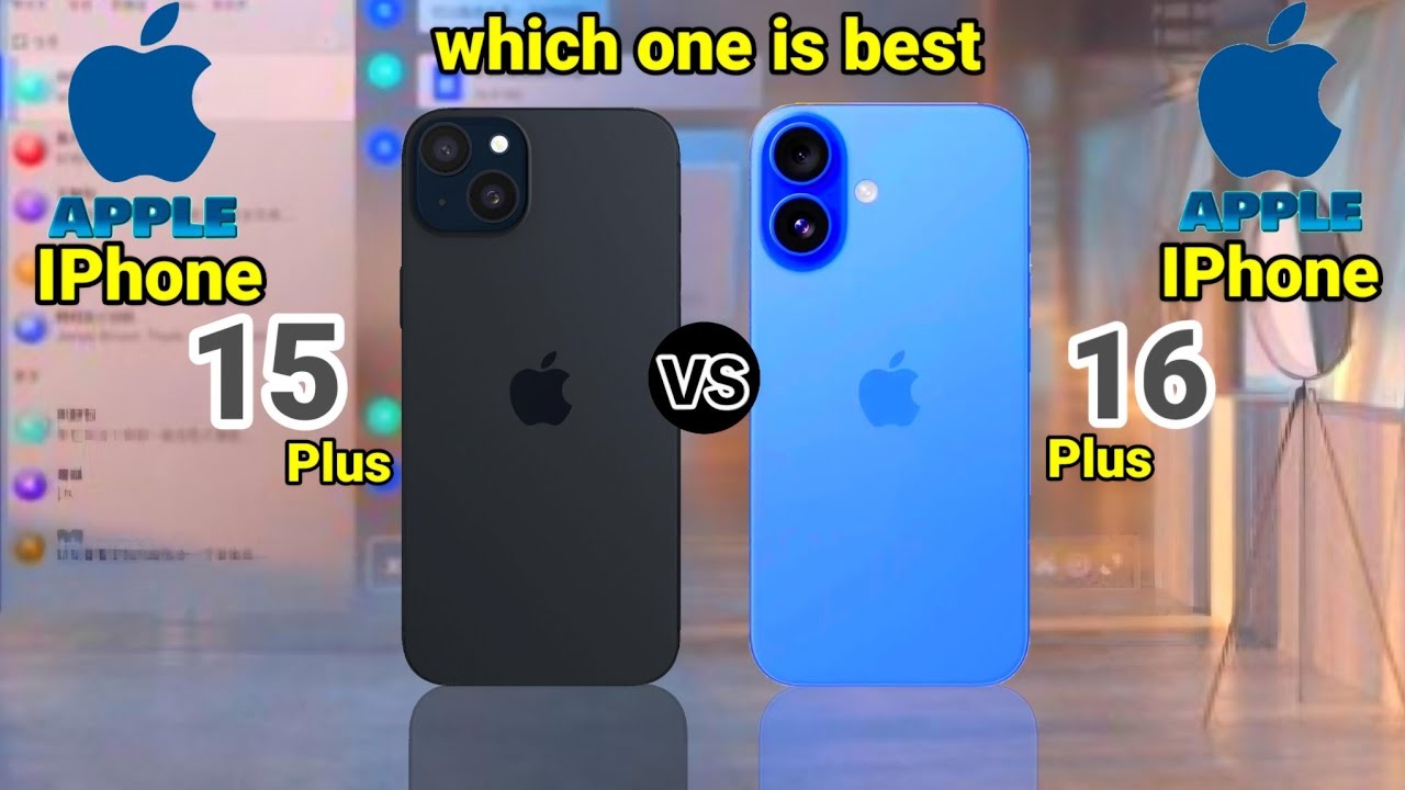 Apple iPhone 15 plus vs Apple iPhone 16 plus #Prtech