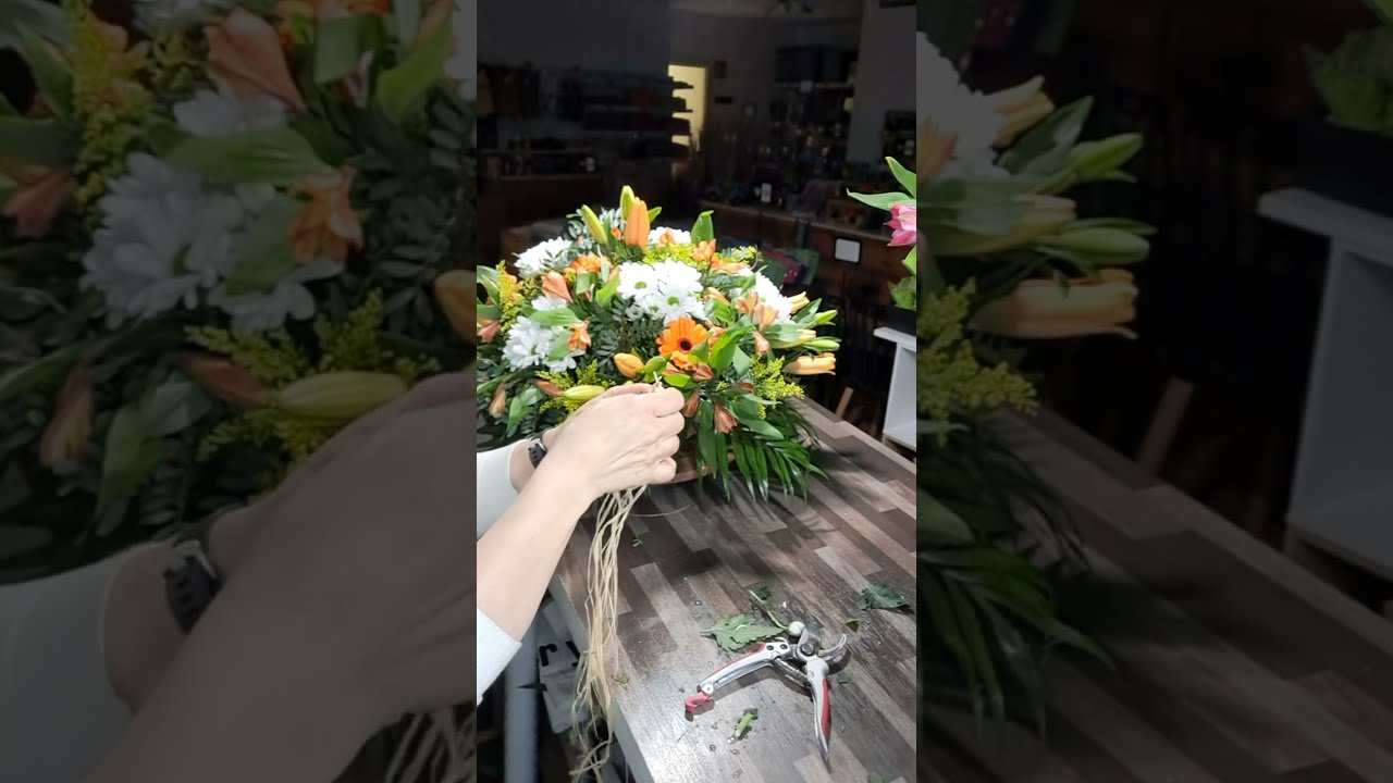 Centro de mesa para regalo.#flowers #artefloral #longervideo #flores #flors #centrodemesa