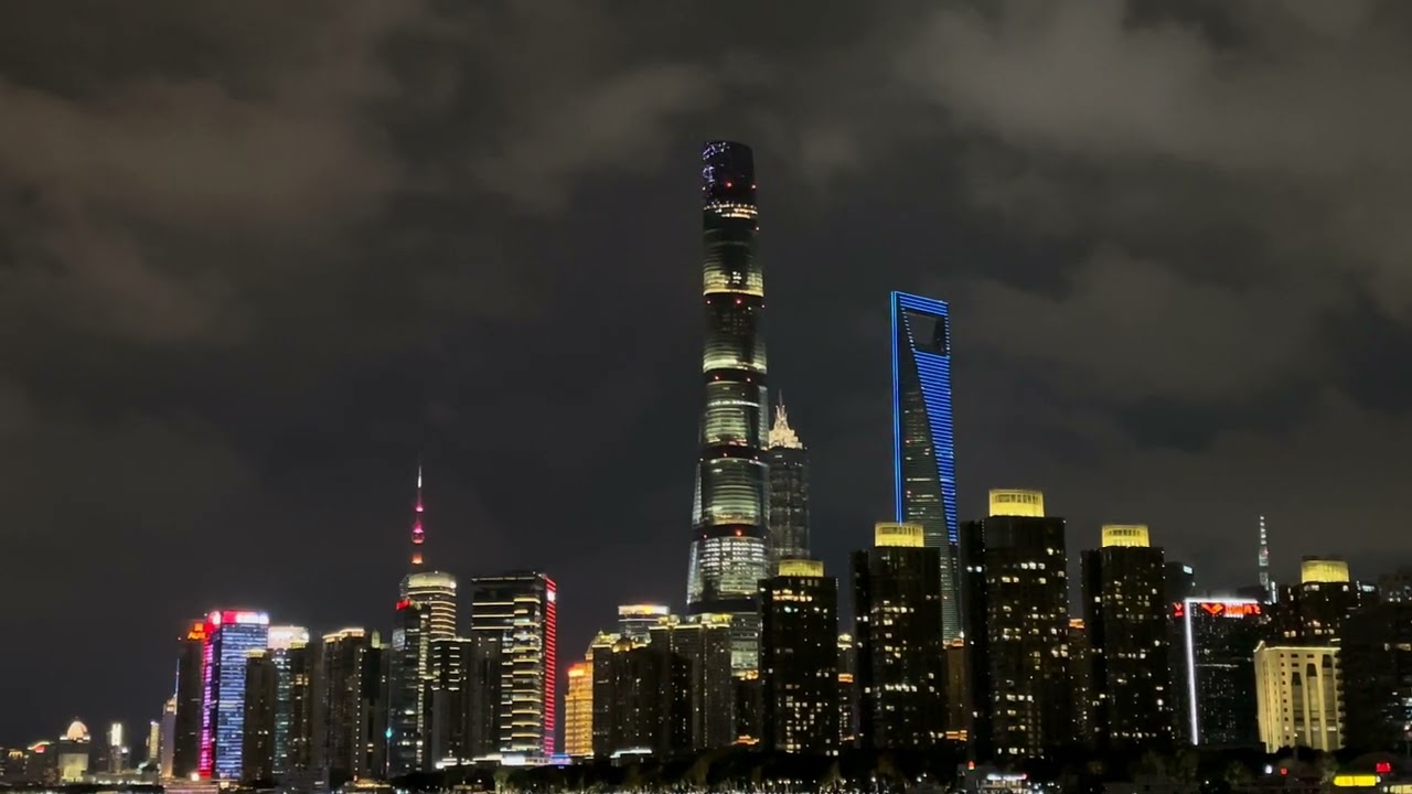 香港夜景VS上海夜景