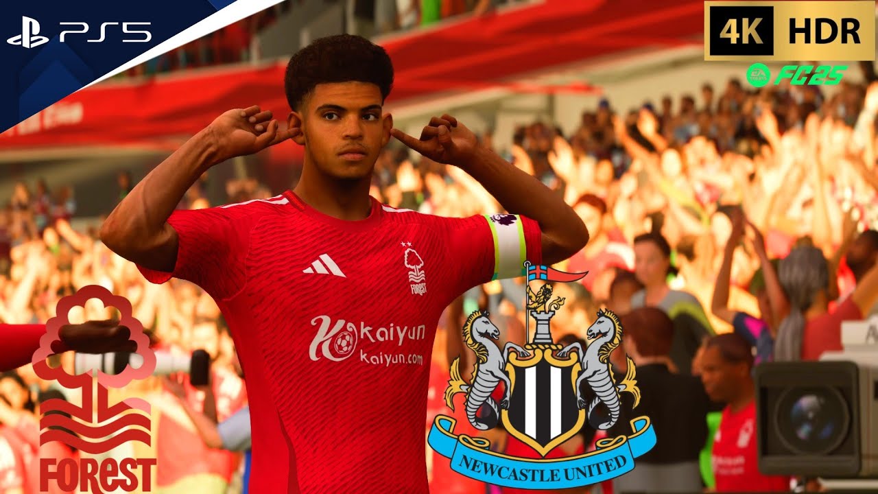 FC 25 - Nottingham Forest vs Newcastle United - Premier League 2024/25 | PS5™ [4K60]