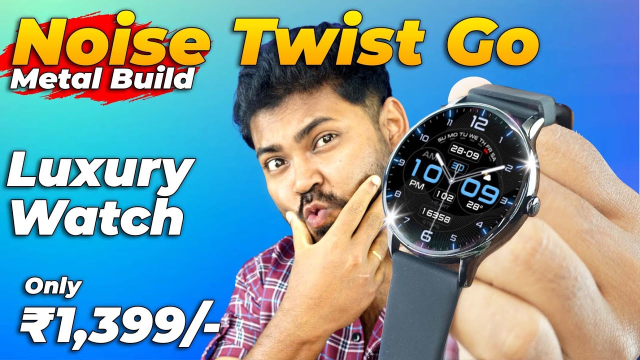 Metal Body | Noise Twist Go Round dial Smartwatch | 1.39