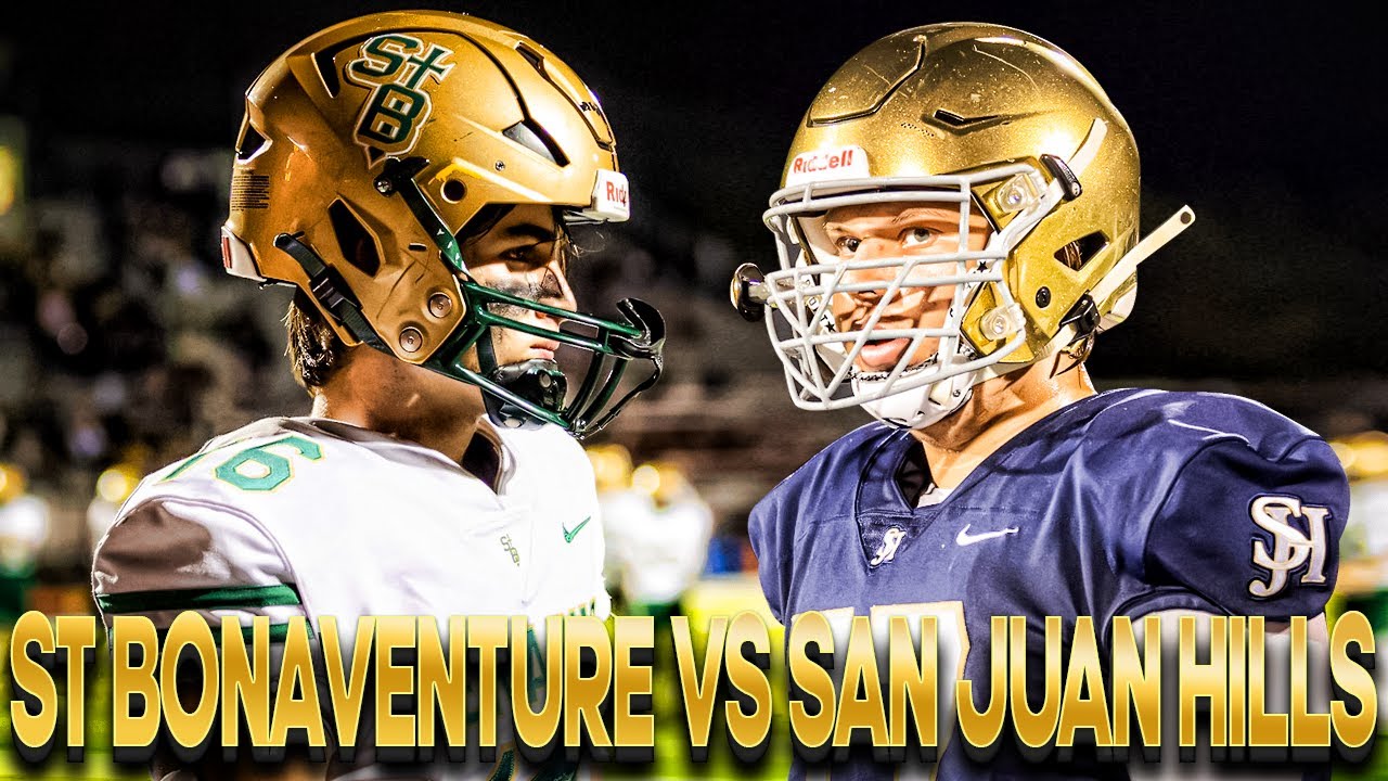 St. Bonaventure vs San Juan Hills!! - CIF Division 3 Battle!! - Defense Comes In Clutch!!