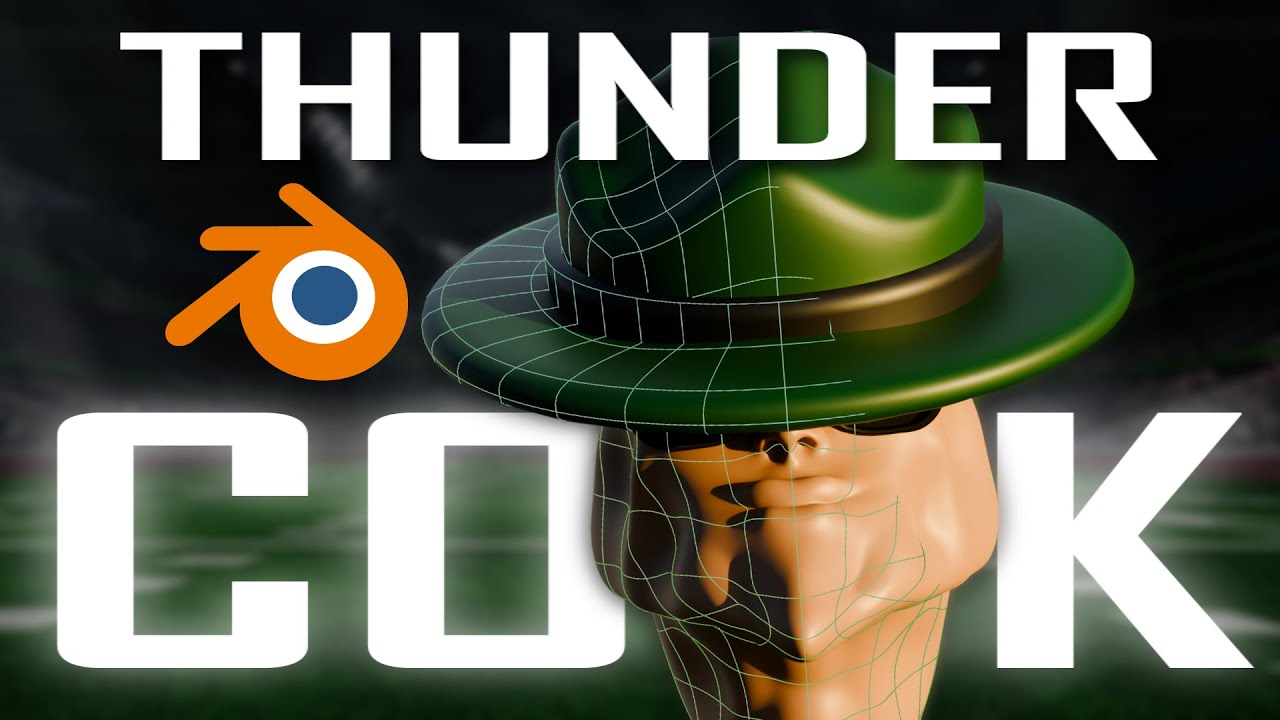 3D-моделирование Cassius ThunderCock (версия Anti Goldfish)
