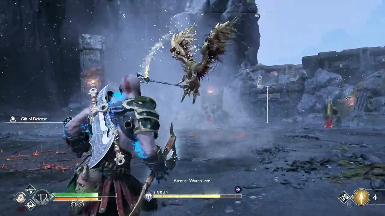 Fighting Sigrun. Attempt 233 of ______