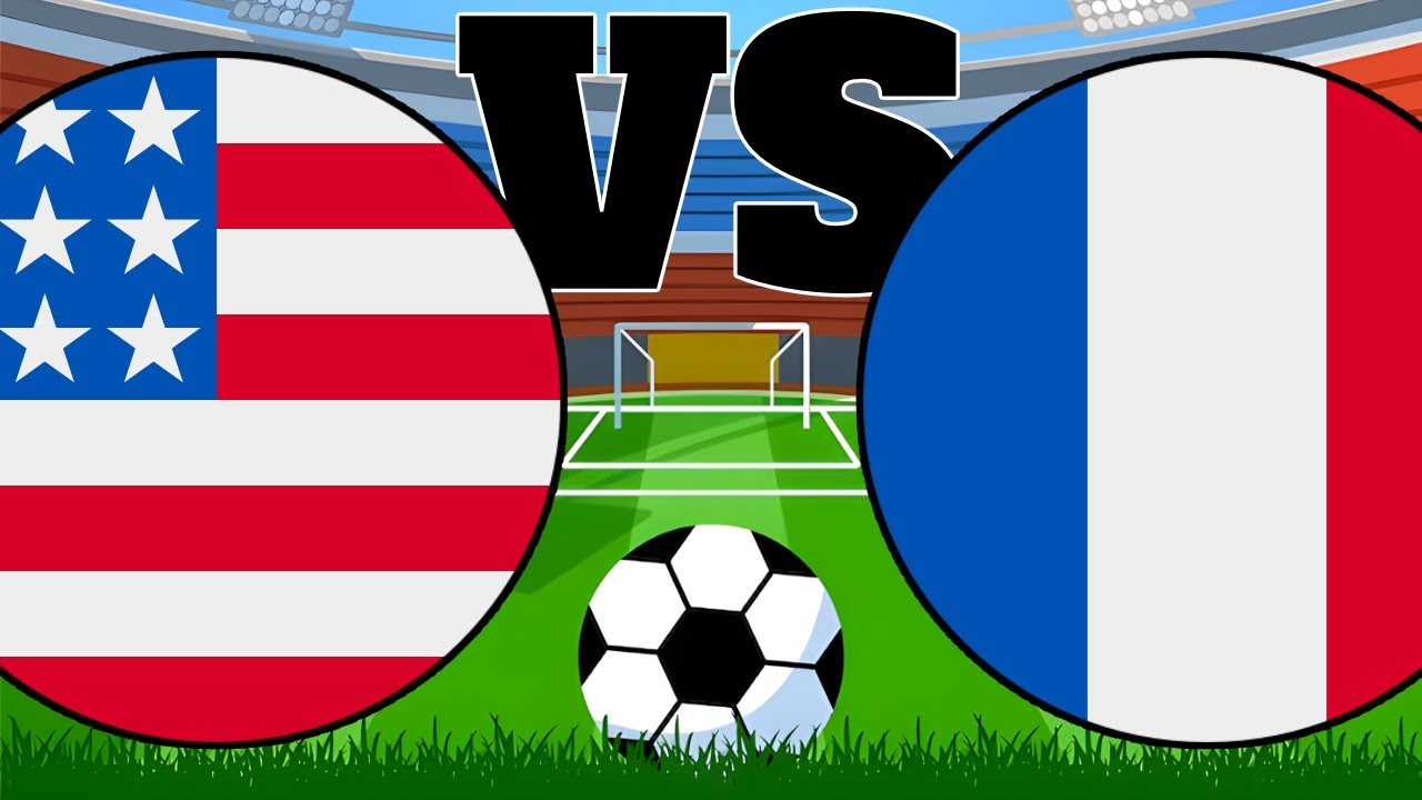 11 vs 11 Marble Football Soccer | USA vs France