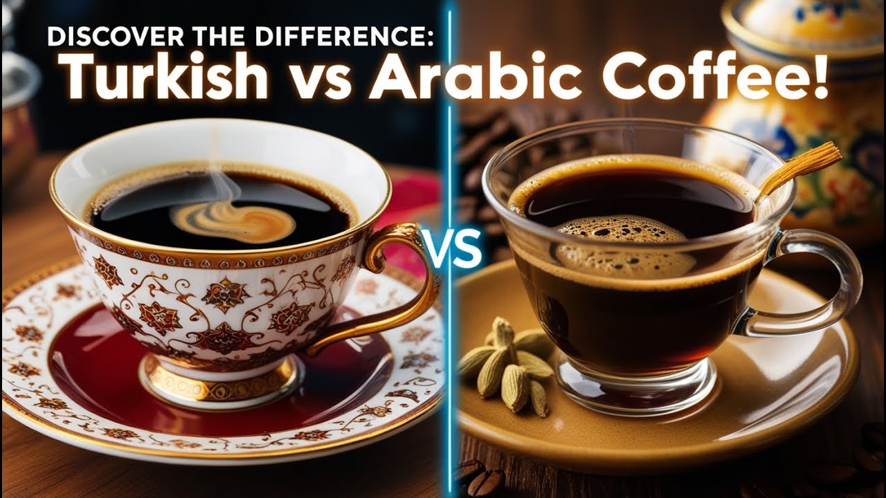 Turkish Coffee vs Arabic Coffee || What&rsquo;s the Real Difference?