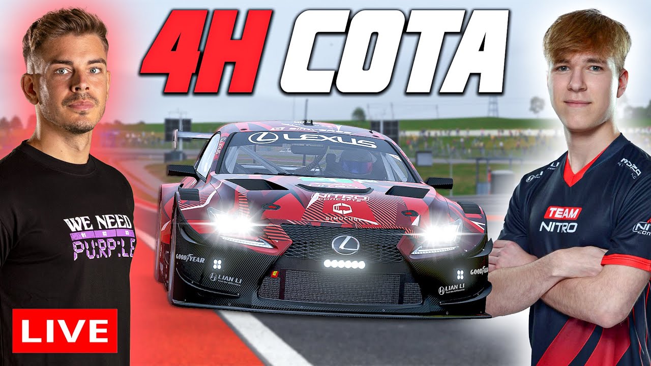 Mit GAMBALL zum ersten Mal im GT3 TOPSPLIT! | 4H COTA Multiclass SPECIALEVENT! | Mabix LIVE