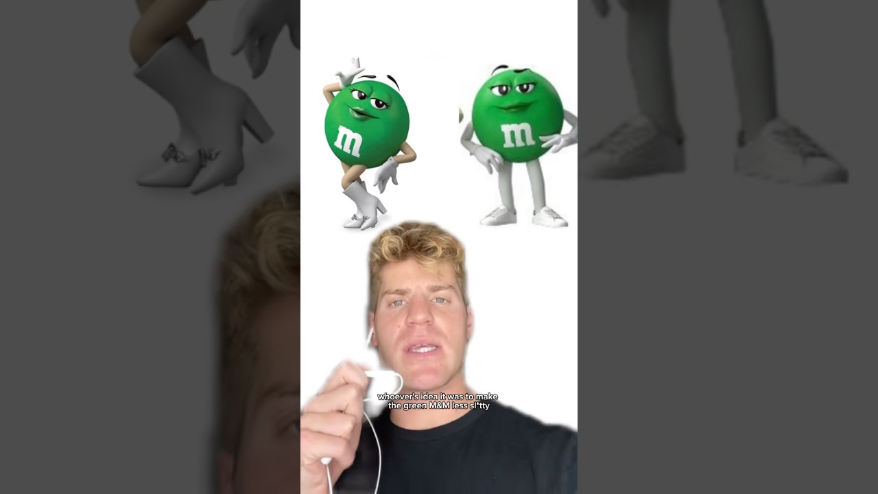 Bring back the old Green M&M! 😭