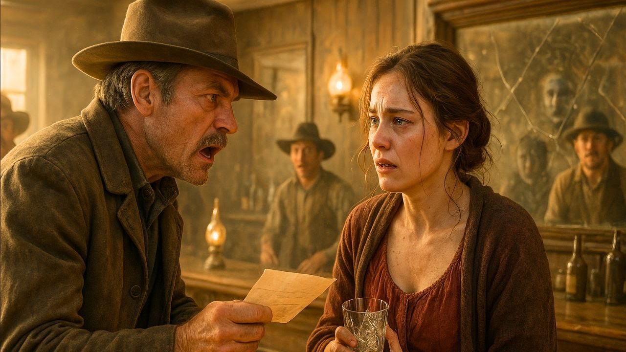 Wealthy Rancher Saw a Poor Saloon Girl Feed His Disabled Daughter, The Next Day, He Changed Her Life