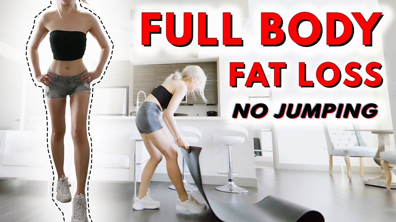 15 Min. Full Body Standing Cardio Workout for Fat Loss & Calorie Burn at Home (No Equipment)