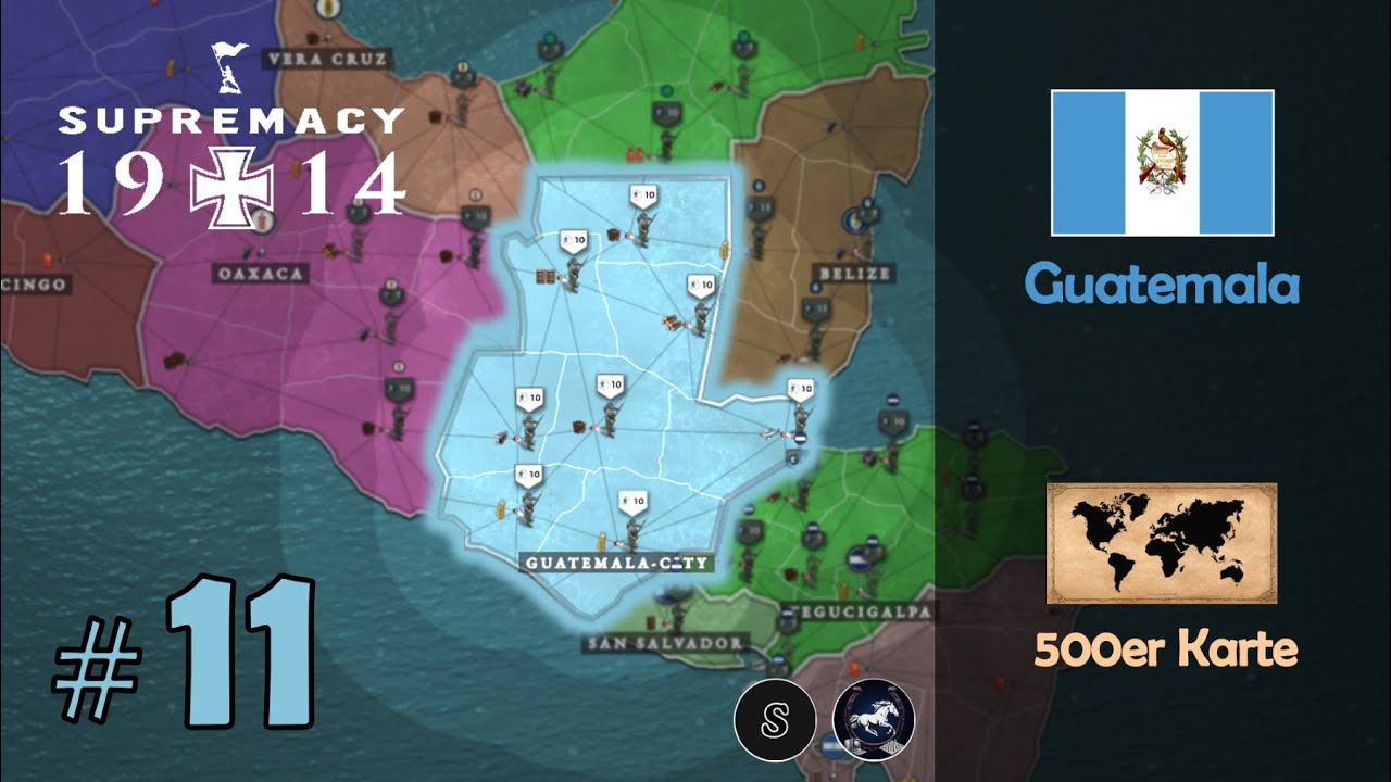 Süd Peru hält stark dagegen | Supremacy 1914 - 500er Karte - Guatemala #11
