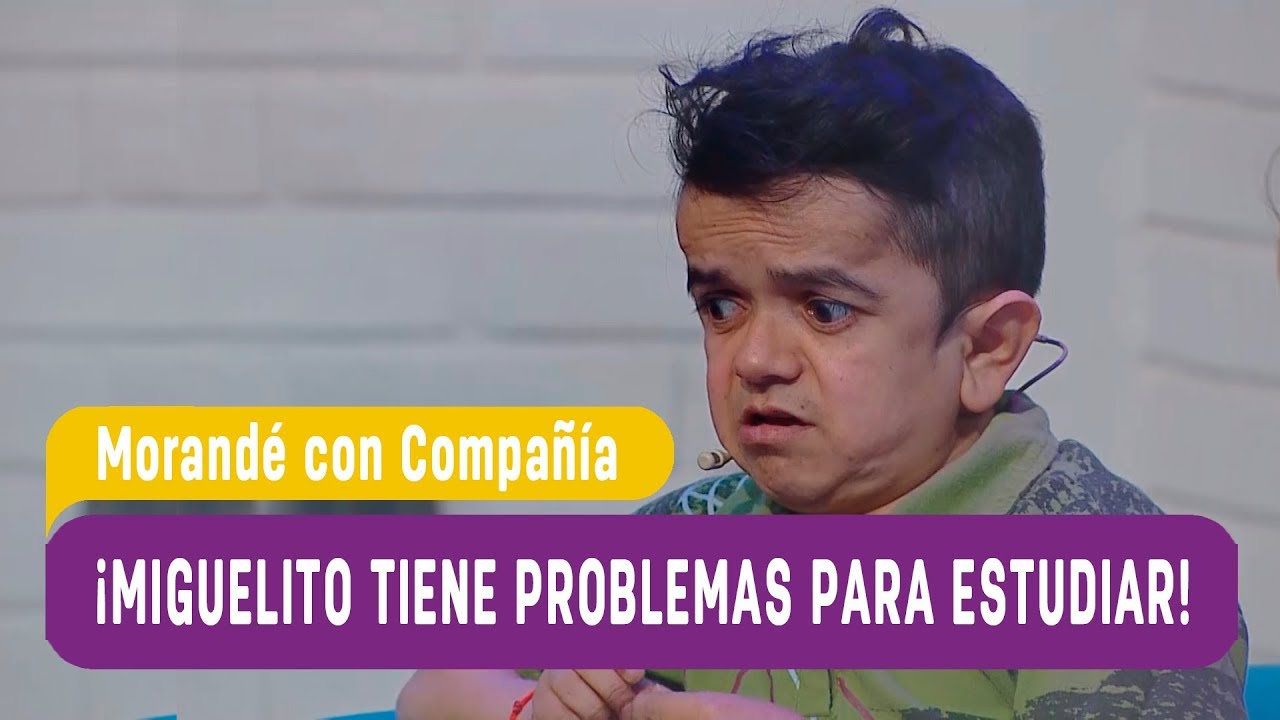 ¡Miguelito tiene problemas para estudiar!   Morandé con Compañía 2018