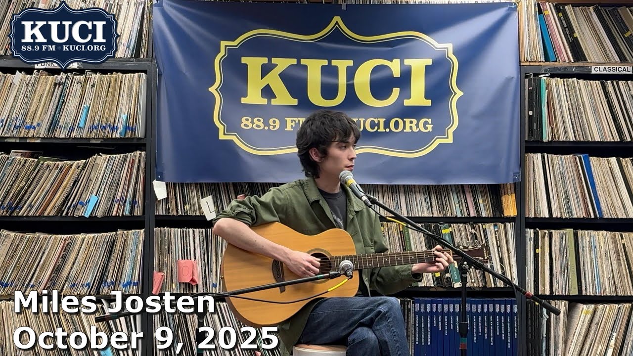 Miles Josten- Live on KUCI 88.9 FM