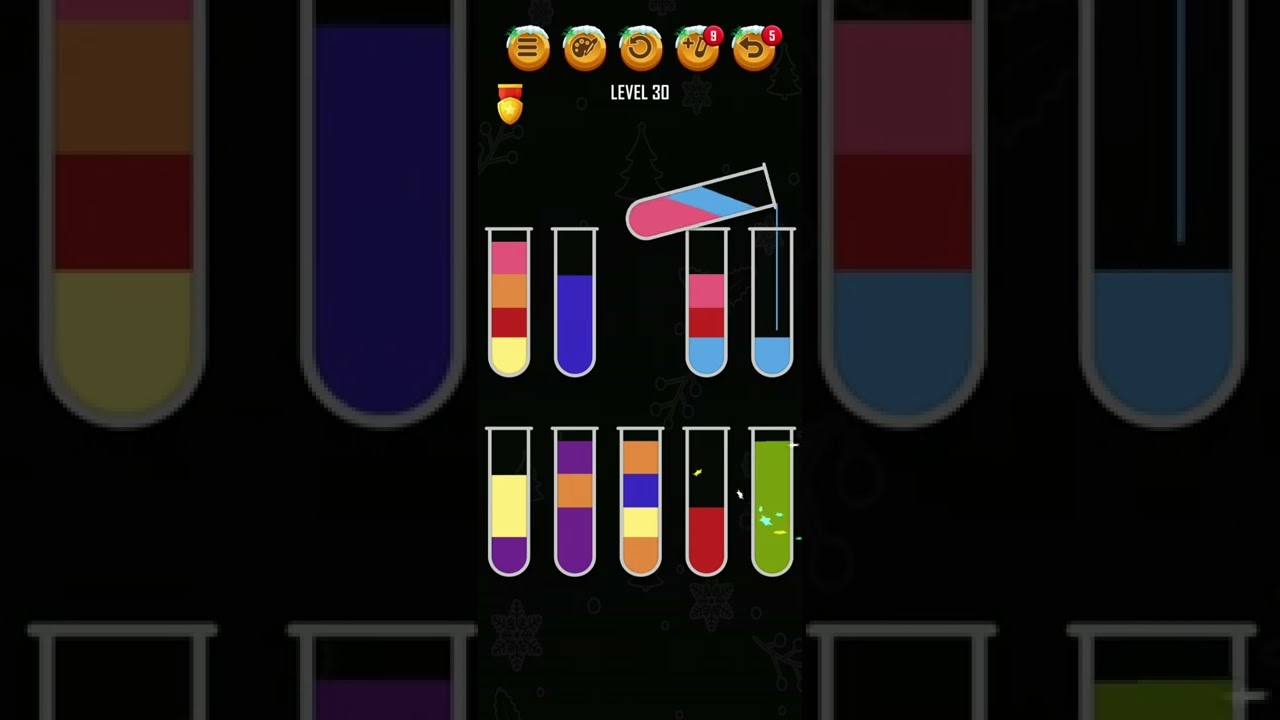 water sort puzzle level 30