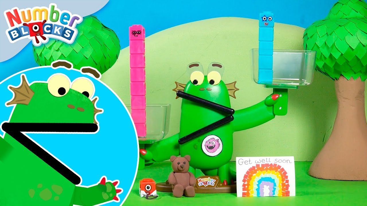 Learn to Compare Numbers with Blockzee 😁 | Learn to Count for Kids | 12345 | @Numberblocks