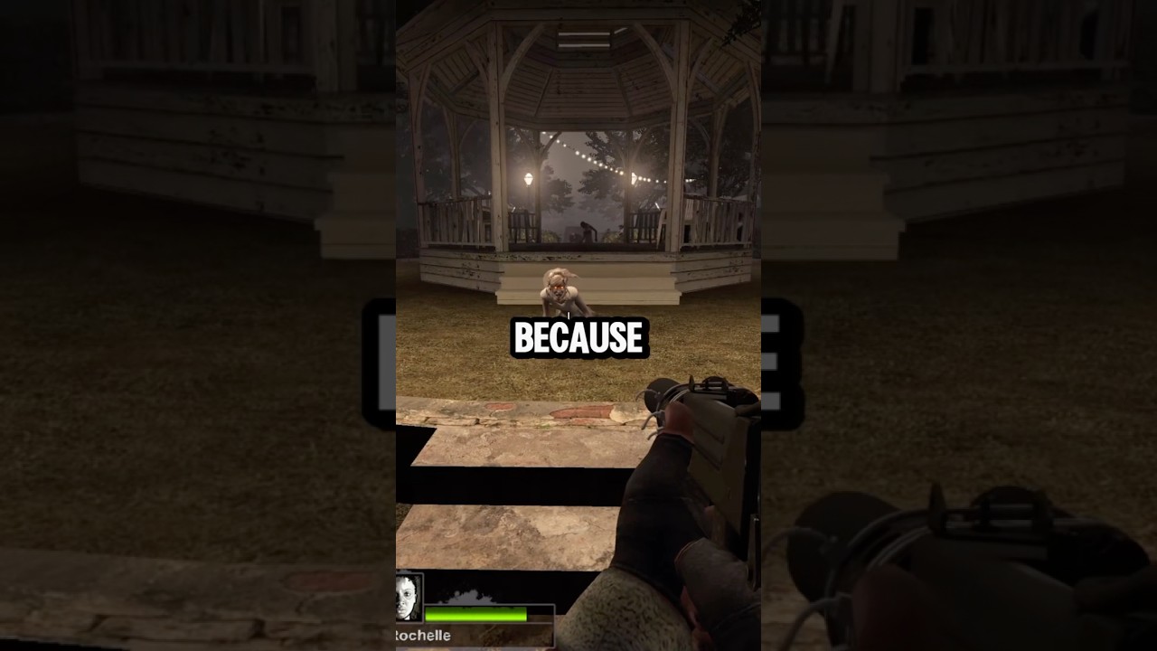 DID YOU KNOW WHY THE WITCH IS CRYING IN LEFT 4 DEAD 2? #shorts