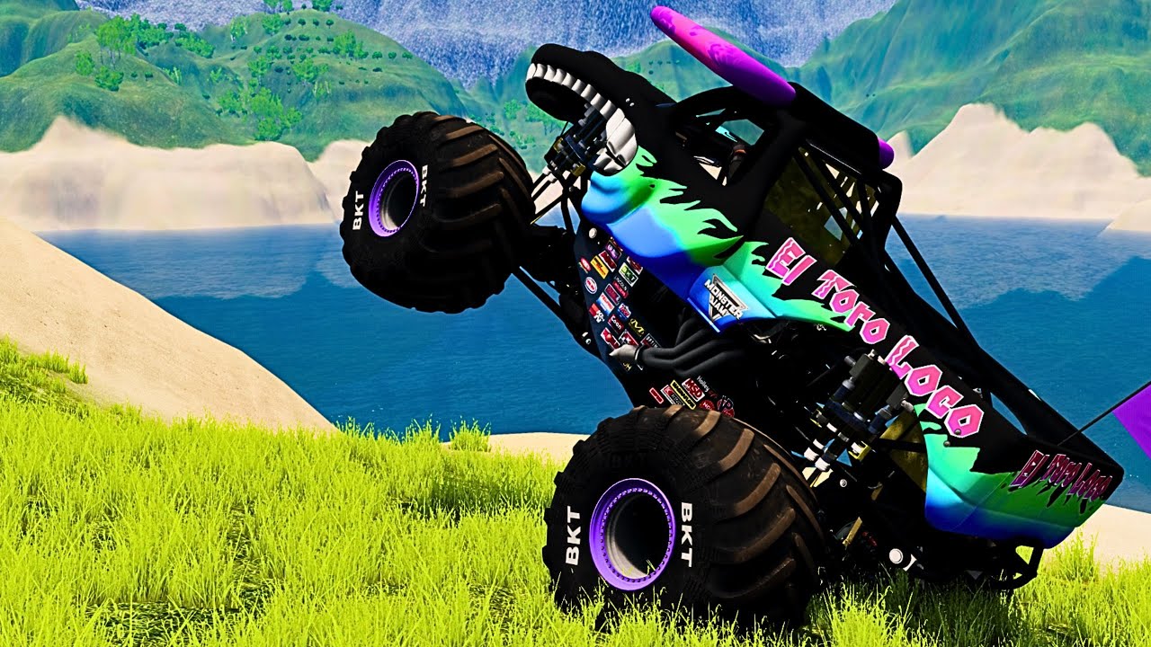 Top 5 Most Jaw-Dropping Monster Truck Crashes Revealed!